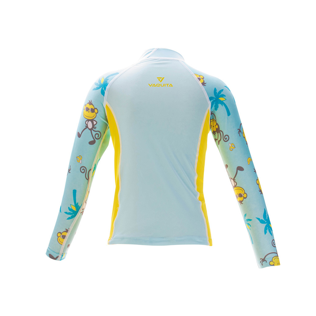 RASHGUARD VAQUITA Παιδικό, Σχέδιο Monkeys – Μακρύ Μανίκι
