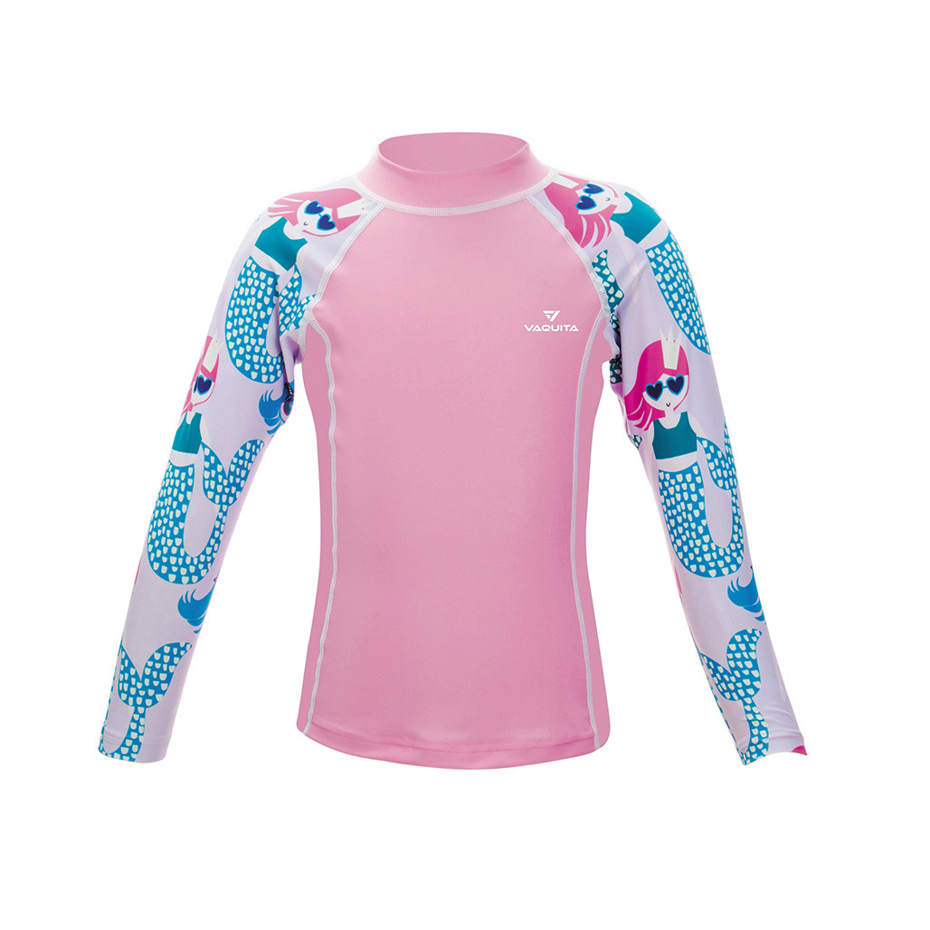 RASHGUARD VAQUITA Παιδικό, Σχέδιο Mermaid – Μακρύ Μανίκι